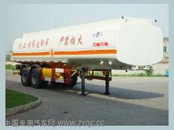 江淮揚(yáng)天牌cxq9291ghy型化工液體運(yùn)輸半掛車 產(chǎn)品技術(shù)參數(shù)