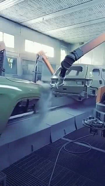 自動化噴漆革命 美國汽車工廠如何實現(xiàn)全流程無人化